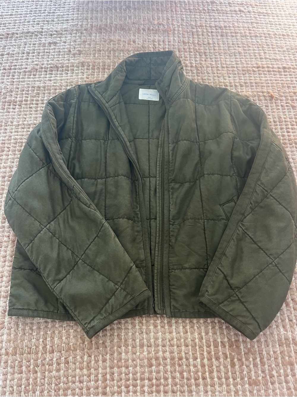 Little Moon Remote Jacket by Aritzia in Olive Green